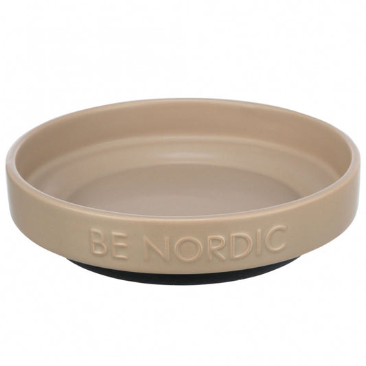 Trixie BE NORDIC Keramiknapf für Katzen - taupe - Trixie