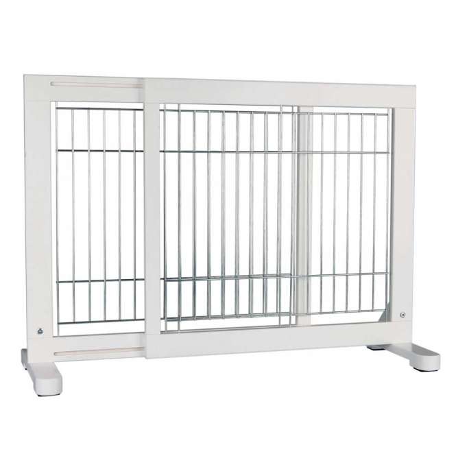 Trixie Hunde-Absperrgitter aus Holz, ausziehbar - Trixie Bild 2