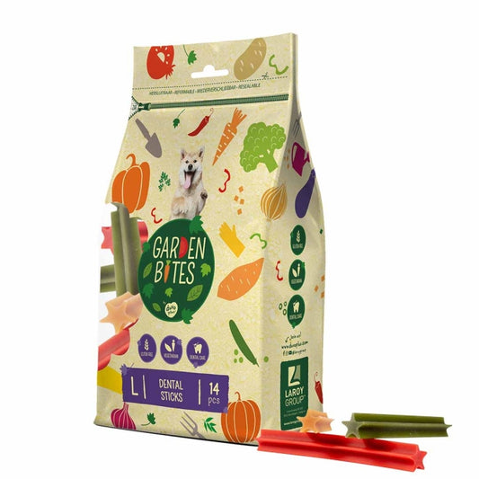 Garden Bites Dental Sticks - L - 16cm / 14 Stück - DUVO