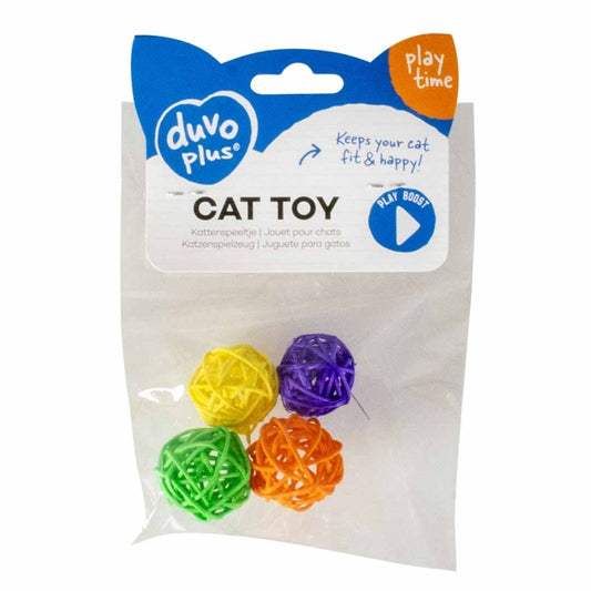 Duvoplus Cat Toy Weidenbälle 3cm - DUVO Bild 2
