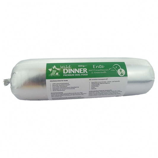 Wild Dinner Gourmet-Wurst Ente mit Preiselbeeren - 800 g - Pet-Star