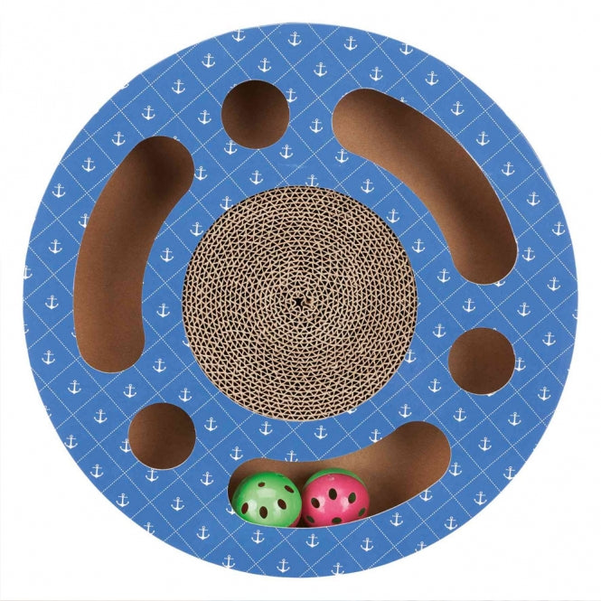 Trixie Kratztrommel aus Pappe mit Spielbällen - Trixie Bild 5
