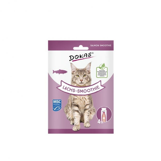 Dokas Cat Snack Lachs-Smoothie 4x30ml - Dokas