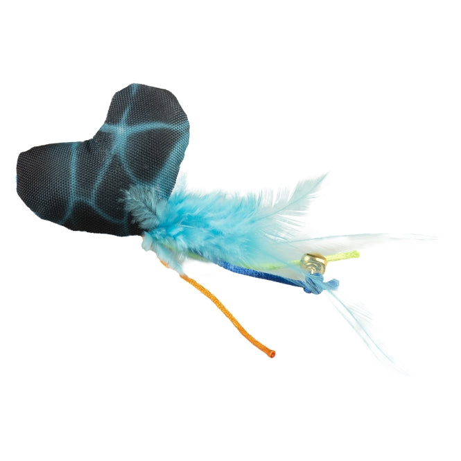 Duvoplus Cat Toy Flash Herz mit Federn - DUVO