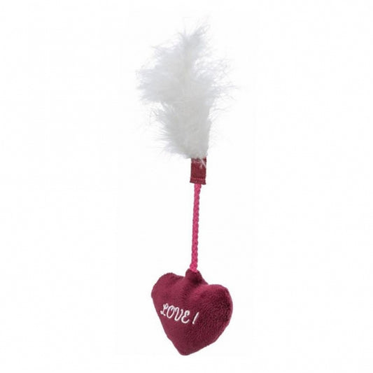 Trixie Katzenspielzeug Valentines Herz mit Federn - Trixie Bild 2