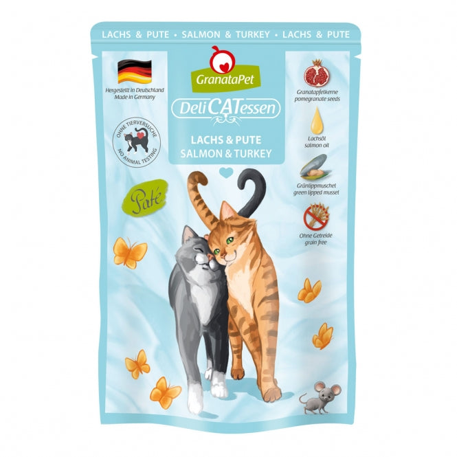 GranataPet Delicatessen Pouch Lachs & Pute 85 g - GranataPet