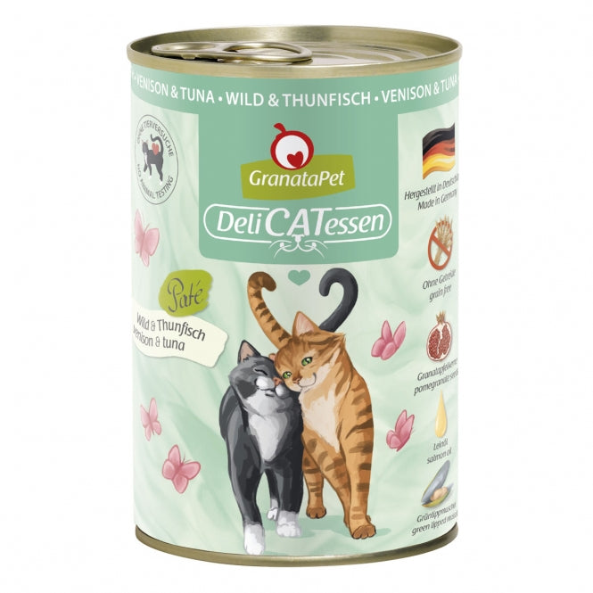 GranataPet Delicatessen Dose Wild & Thunfisch - 400 g - GranataPet