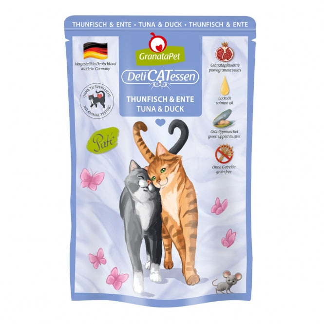 GranataPet Delicatessen Pouch Thunfisch & Ente 85 g - GranataPet
