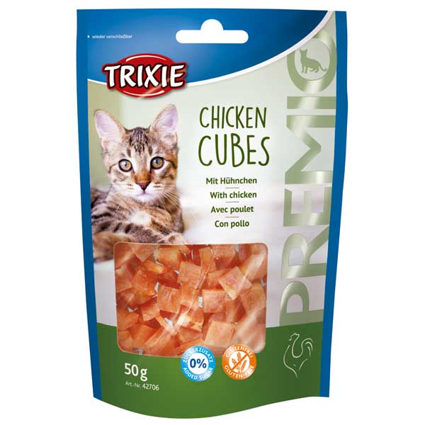 Trixie Premio Chicken Cubes - Trixie