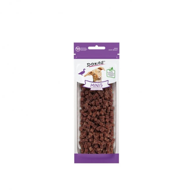 Dokas Dog Snack Minis Entenbrust 70g - Dokas