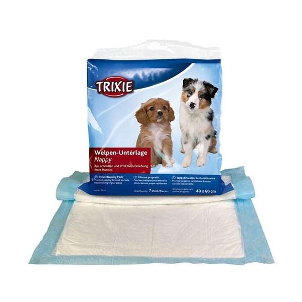 Trixie Welpen-Unterlage Nappy-Stubenrein 60x60cm - Trixie