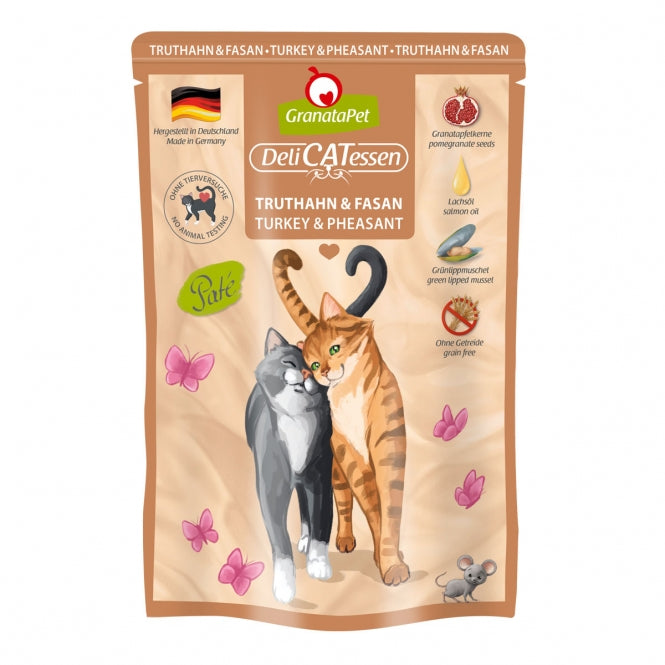 GranataPet Delicatessen Pouch Truthahn & Fasan 85 g - GranataPet