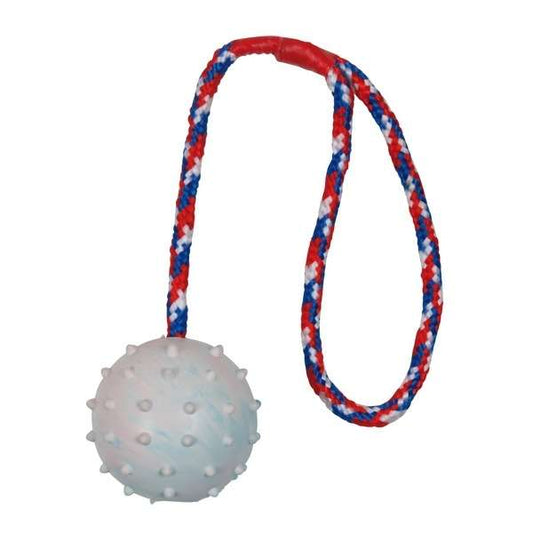 Trixie Naturgummiball am Seil - Trixie