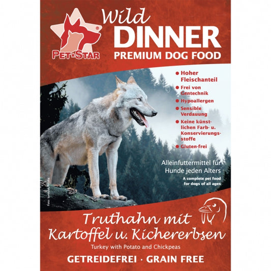 Wild Dinner Truthahn - Pet-Star