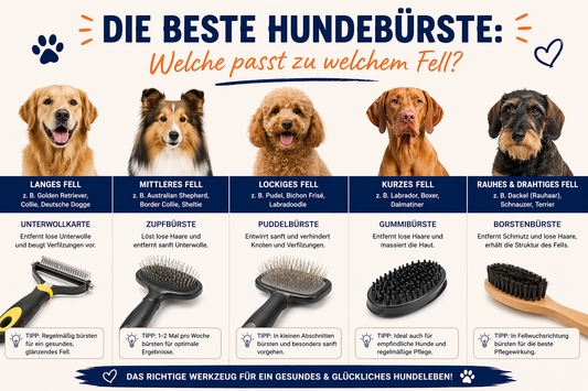 Die beste Hundebürste: Welche passt zu welchem Fell?