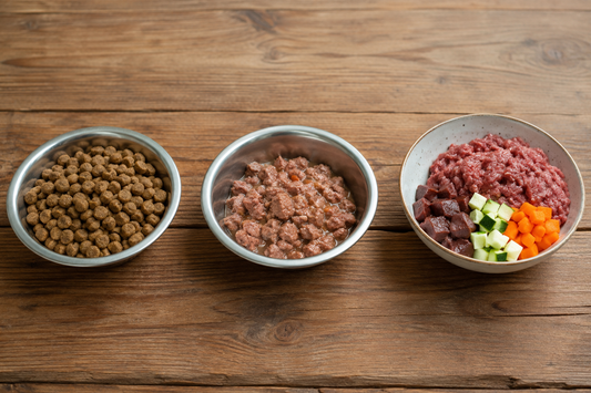Trockenfutter, Nassfutter oder BARF? Der ehrliche Vergleich für Hundehalter