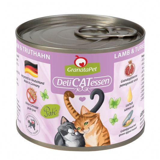 GranataPet Delicatessen Dose Lamm & Truthahn - 200 g - GranataPet
