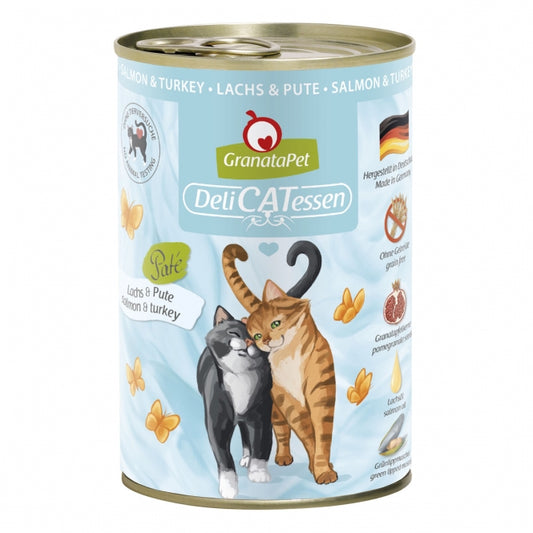 GranataPet Delicatessen Dose Lachs & Pute - 400 g - GranataPet