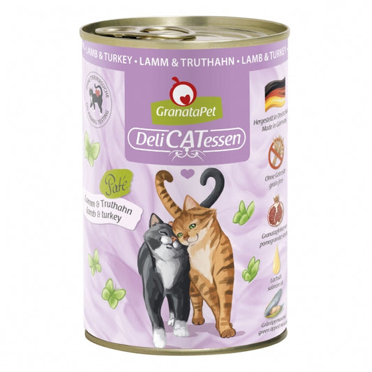 GranataPet Delicatessen Dose Lamm & Truthahn - 400 g - GranataPet