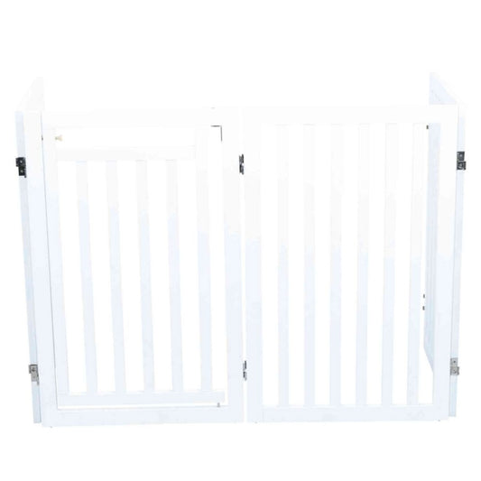 Trixie Hunde-Absperrgitter mit Tür, 4-teilig - Trixie Bild 2