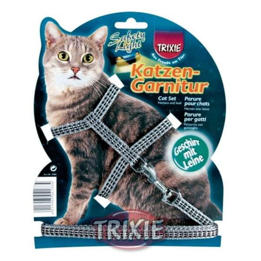 Trixie Katzen-Garnitur mit Leine, reflektierend - Trixie