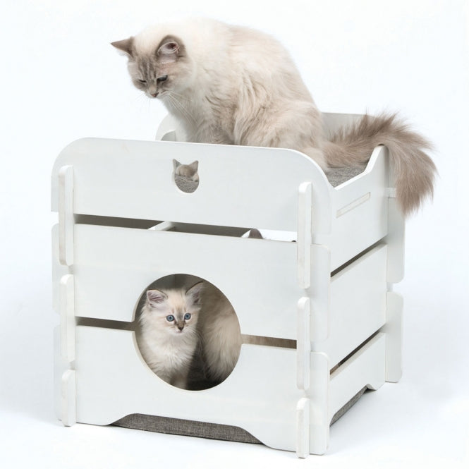 Vesper Katzenhöhle Cottage - Weiß - Vesper