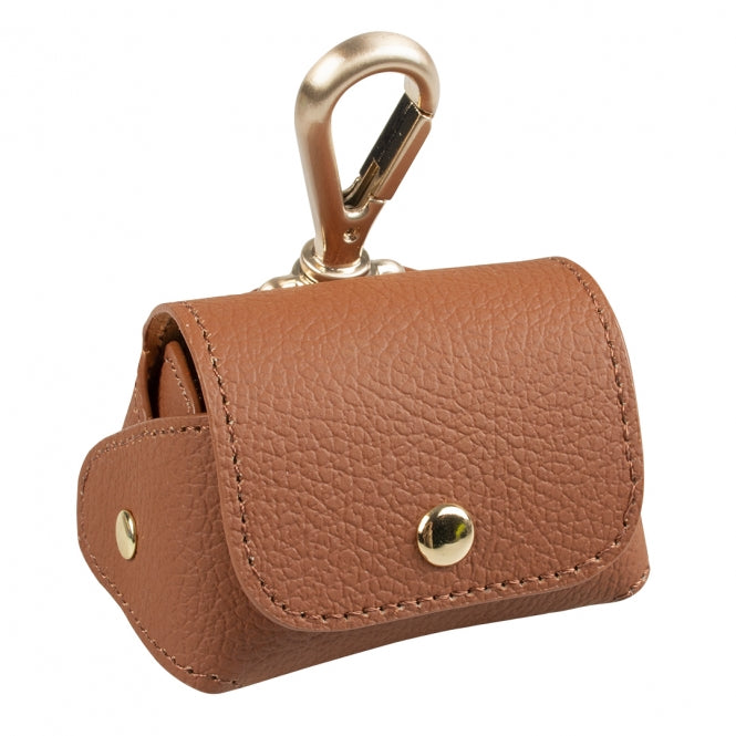 Duvoplus Hundekotbeutelspender Kunstleder - braun - DUVO