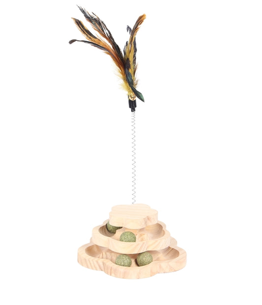 Duvoplus Cat Toy Spin & Play Flower - DUVO