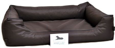 Lebon Hundebett Paula PLUS - Dunkelbraun - 120 x 90 cm - Lebon