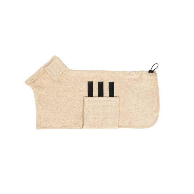 EBI Noir Japandi Bademantel - beige - - 58x33cm - EBI