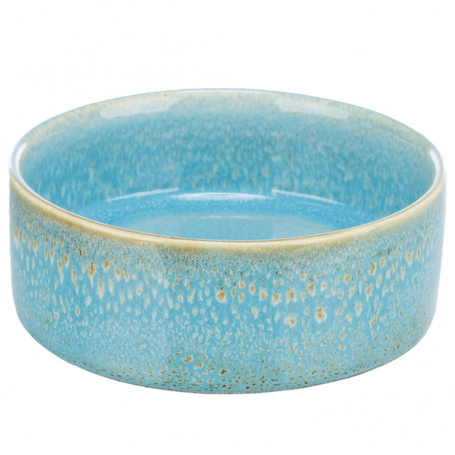 Trixie Keramiknapf mit Musterung - blau - 0 9 16 cm - Trixie