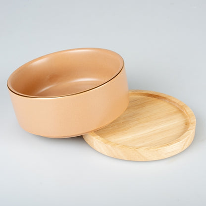 Duvoplus Keramiknapf Stone Timber rosa - DUVO Bild 5