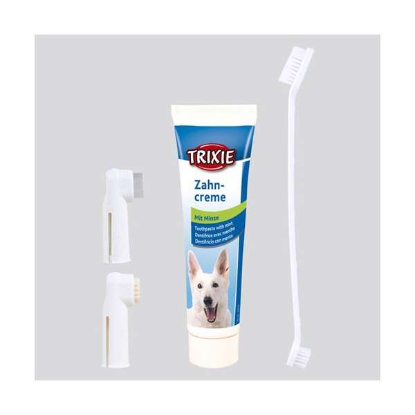 Trixie Zahnpflege-Set für Hunde - Trixie