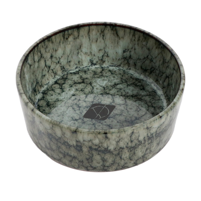 D&D Trendy Napf Jasper green marble - D&D Home