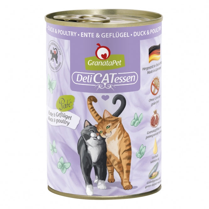 GranataPet Delicatessen Dose Ente & Geflügel - 400 g - GranataPet