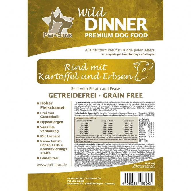 Wild Dinner Rind - Pet-Star