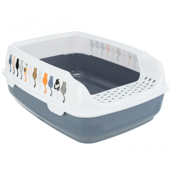 Trixie Katzentoilette Delio mit Motiv - Trixie