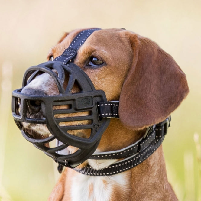 Trixie Maulkorb Muzzle Flex, Gummi - M-L - Trixie