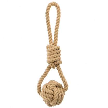Trixie BE NORDIC Spieltau mit eingeflochtenem Ball - ø 7/20 cm - Trixie