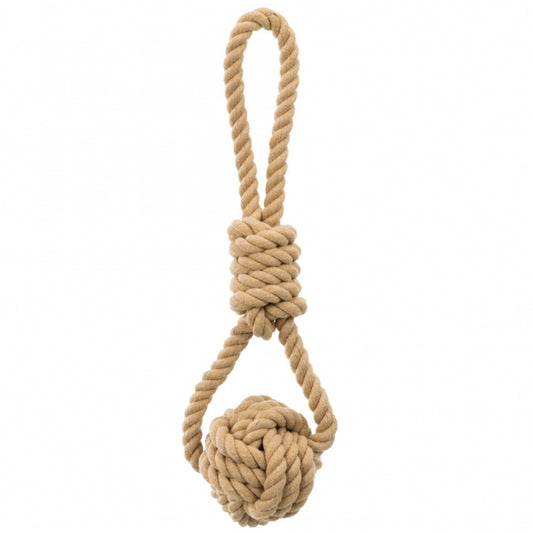Trixie BE NORDIC Spieltau mit eingeflochtenem Ball - ø 7/20 cm - Trixie