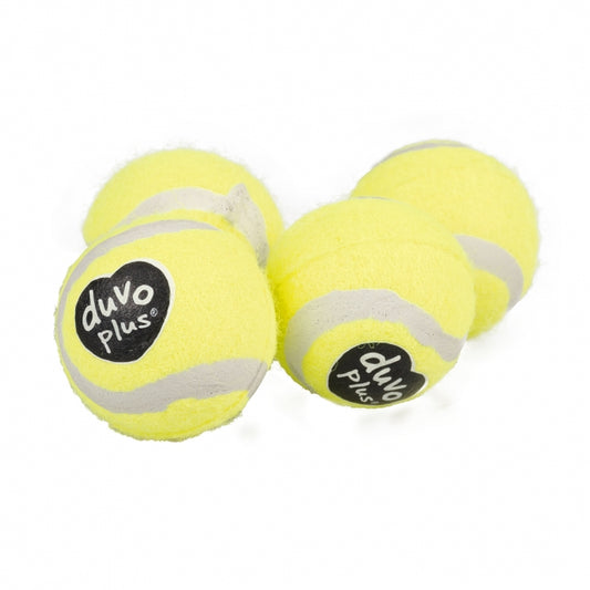 Duvoplus Tennisbälle - gelb - 3 Stück - - DUVO