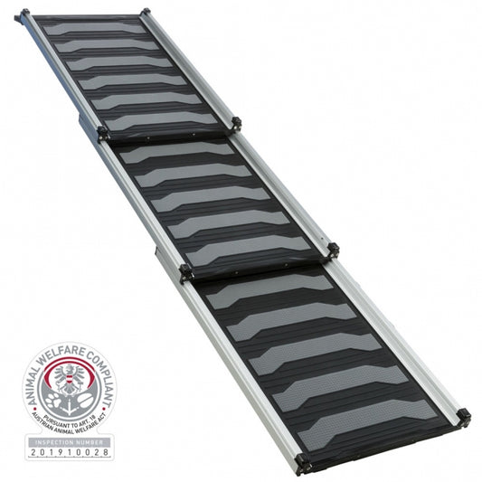 Trixie 3-fach Teleskop-Rampe, Aluminium/TPR - Trixie