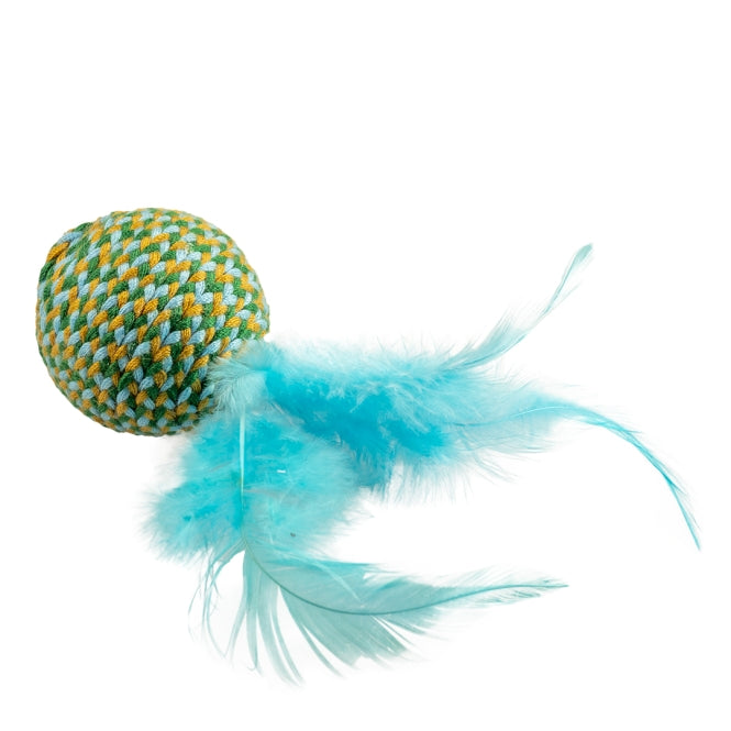 Duvoplus Cat Toy Jolly Ball mit Federn - DUVO