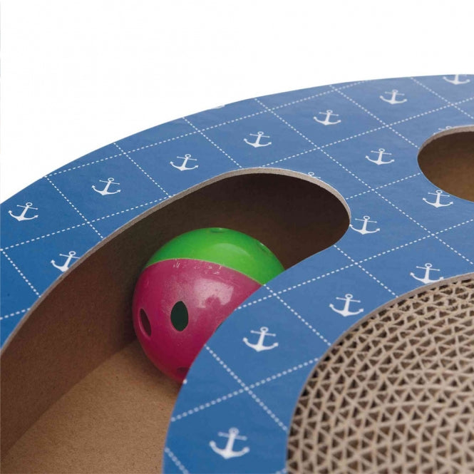 Trixie Kratztrommel aus Pappe mit Spielbällen - Trixie Bild 4