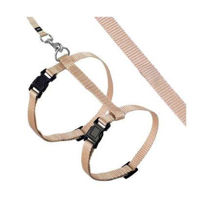 Karlie ASP Katzengeschirr mit Leine - Beige - Karlie