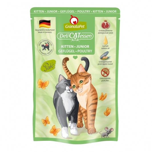GranataPet Delicatessen Pouch Kitten Geflügel 85 g - GranataPet