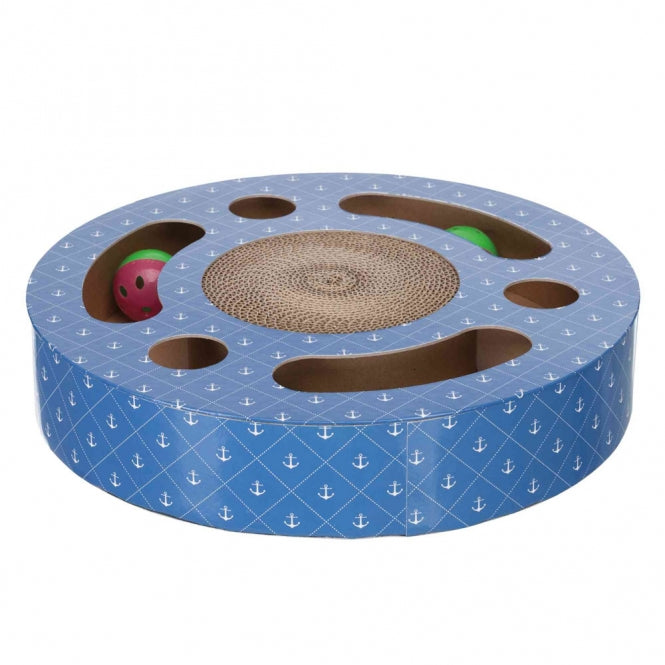 Trixie Kratztrommel aus Pappe mit Spielbällen - Trixie Bild 2