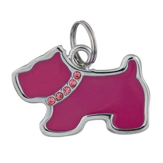 Trixie Schmuck-Adressanhänger Hund mit Strass - Trixie