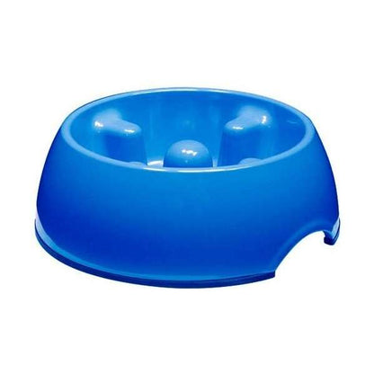 DOGIT Go-Slow Anti-Schling-Napf Blau 1200 ml - DOGIT