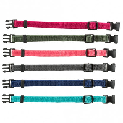 Trixie Welpenhalsbänder - 6er-Set 2 - S-M = 17-25 cm - Trixie